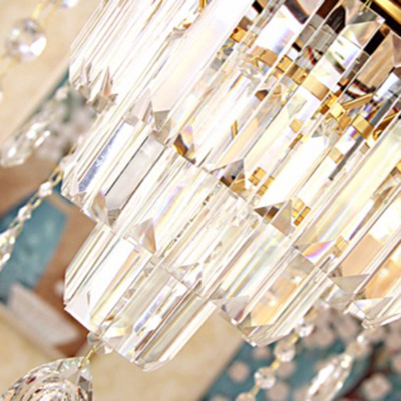 Handblown Glass Weathered Zinc Chandelier Pendant Light Floral Vintage Hanging Light with Crystal Accent