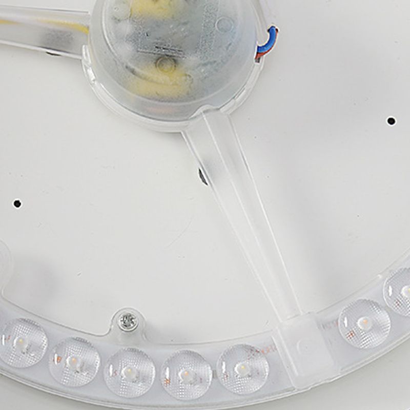 Luz de techo de color de la Sala de estar macron marco metálico luz de techo LED