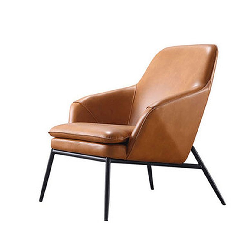 Arms Included Accent Armchair with Split Back, 32.68" W √ó 32.68" L √ó 33.46" H