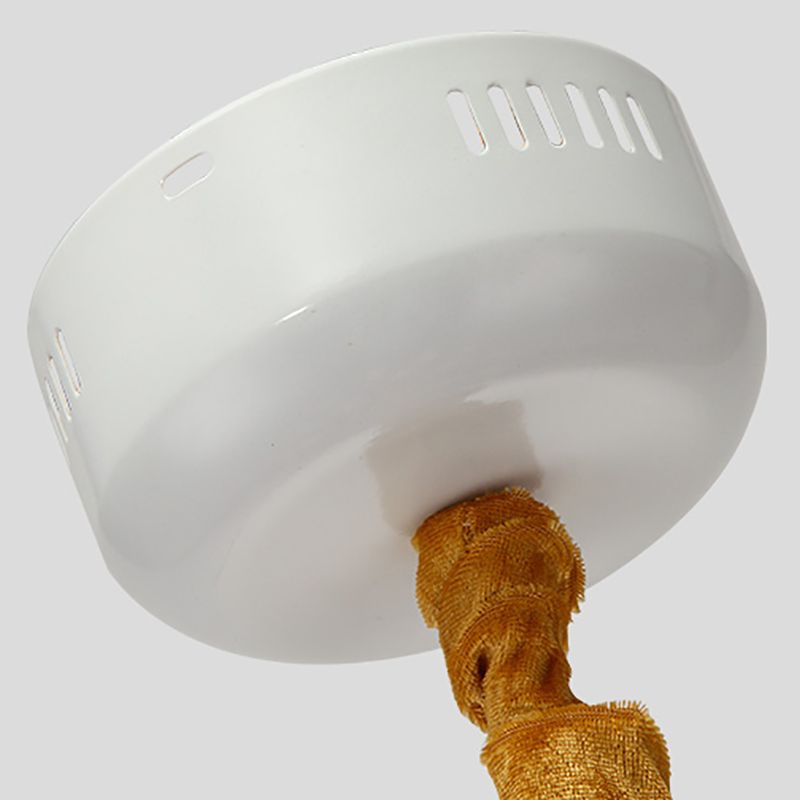 Postmodern Style Chandelier Branching Hanging Pendant Light with Iron Shade