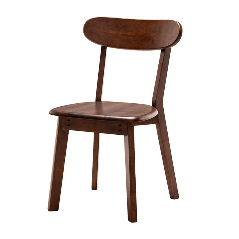 Chaises d'appoint contemporaines en bois pour pièce intérieure et extérieure, chaise à dossier ouvert