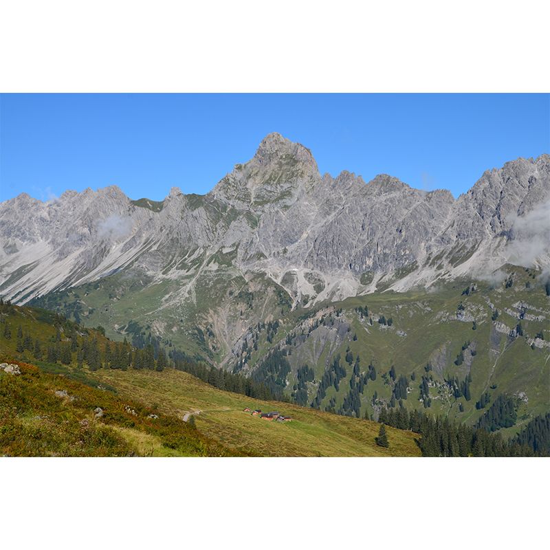 Mountain Scenery Wall Mural Home Decoration for Living Room, Moisture Resistant