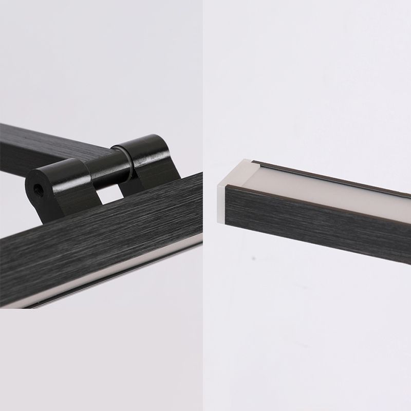 Modern Minimalist Style Linear Wall Mounted Vanity Lights Metal Vanity Lamp