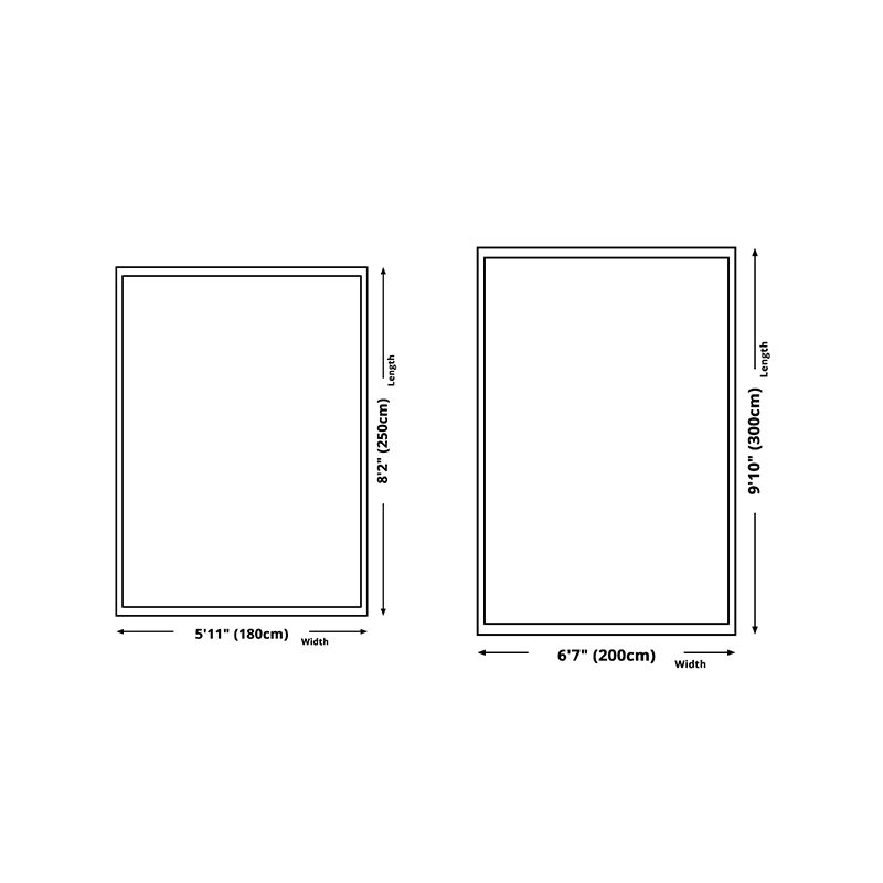 Beige Nordic Carpet Polyester Color Piece Area Rug Stain Resistant Rug for Sitting Room