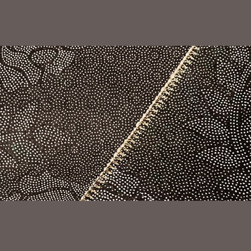 Decorative Floral Printed Rug Modern Marble Surface Carpet Stain Resistant Rug for Living Room