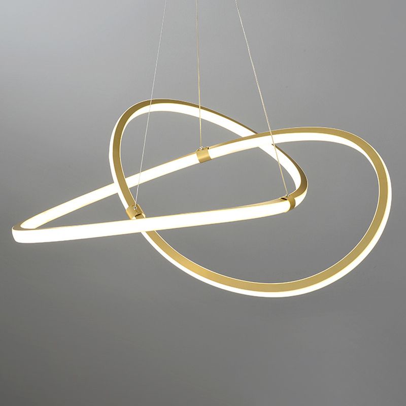 Luz simple característica de lujo de estilo simple lámpara led lámpara de lámpara para comedor para comedor