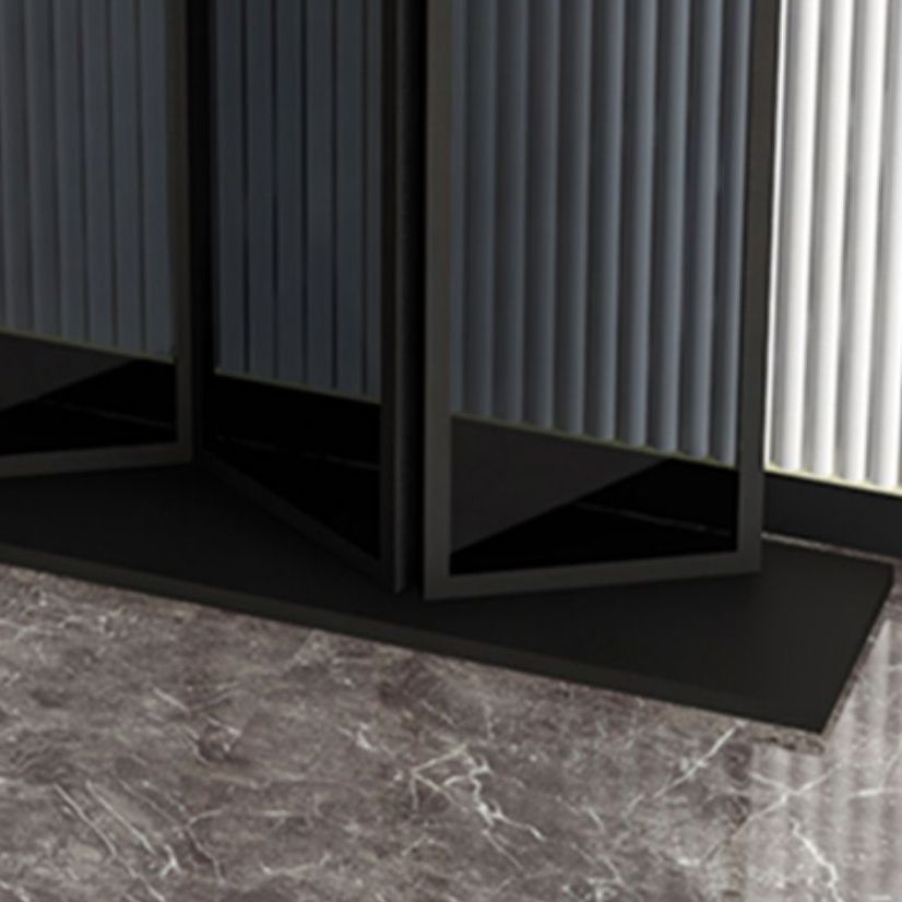 Modern Scratch Resistant Rectangle Table 11.81" W x 31.49" H Stone Table