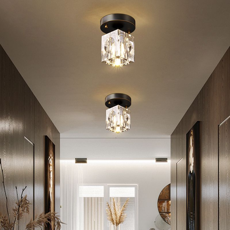 Plafoniera da soffitto in cristallo con montaggio a incasso Plafoniere contemporanee