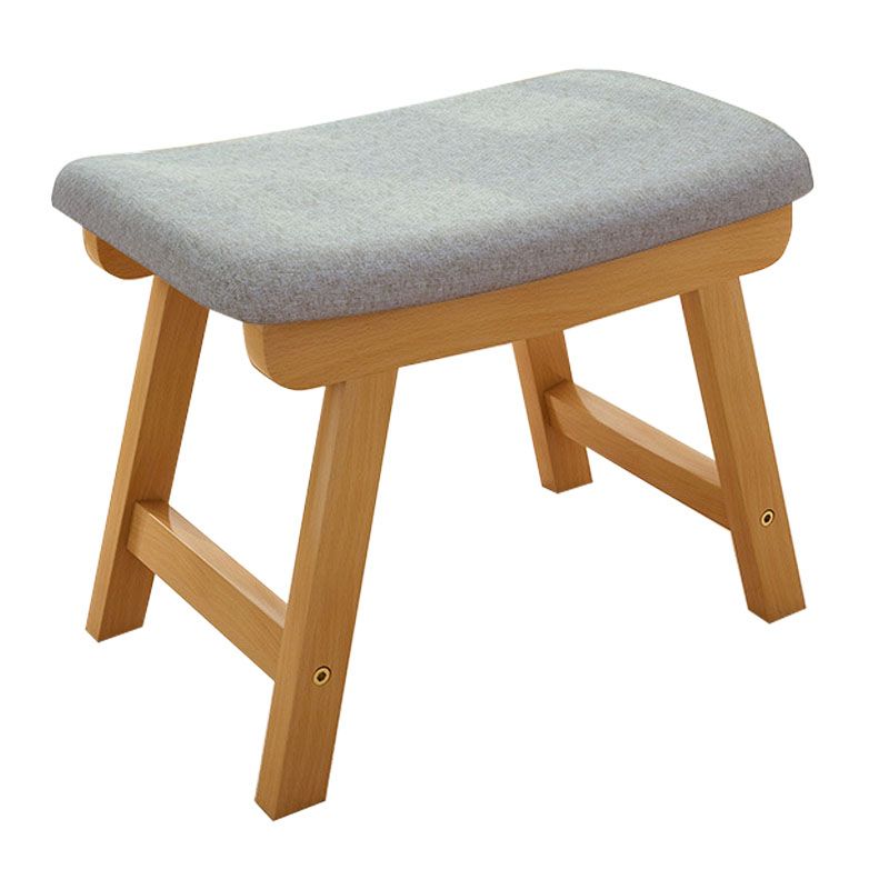 Cotton Standard Stool Modern Style Simple Household Rectangular Stool