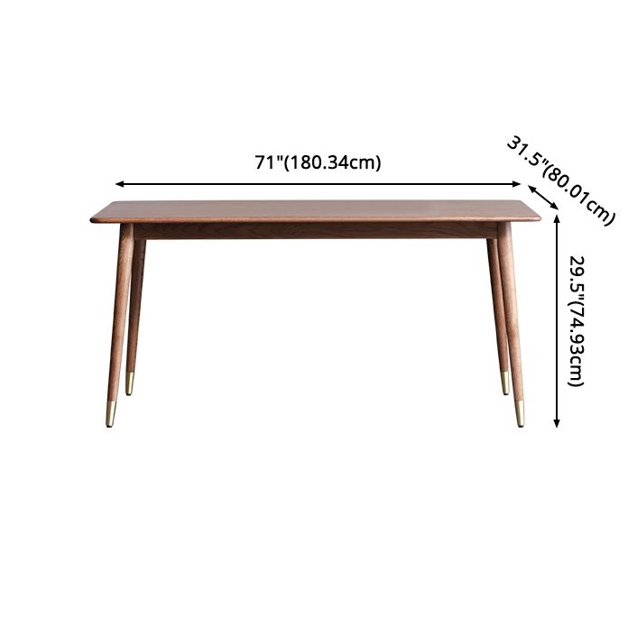 Modern Style Solid Wood Dining Sets with Rectangle Table Dining Furniture for Dining Room