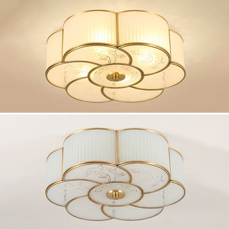 Clover Flush Mount Plafond Light Fixture Vintage Glas Plafond Light Fixtures voor Slaapkamer