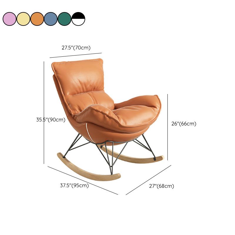 Luxury Leisure Home Rocker Chair Waterproof Chair for Living Room