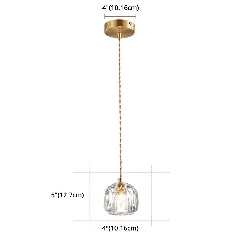 Forma a forma a forma di illuminazione a sospensione Funzione contemporanea kit lampada a sospensione in oro in oro