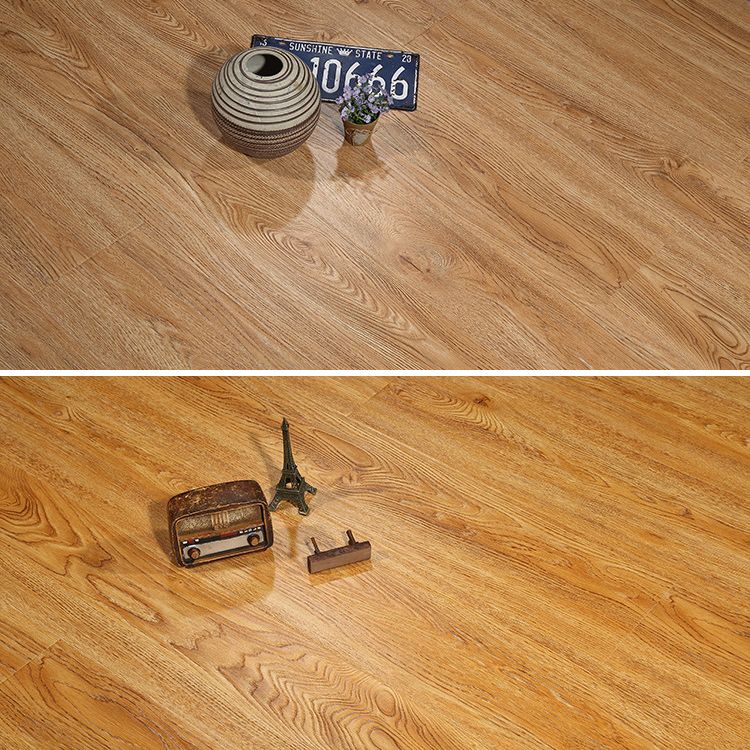 Brown Laminate Flooring Scratch Resistant Natural Oak Laminate with Click Lock