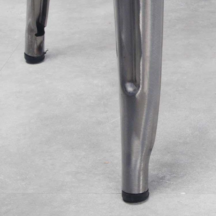 Industrial Square Backless Bar Stool Metal Indoor Stool for Bristol