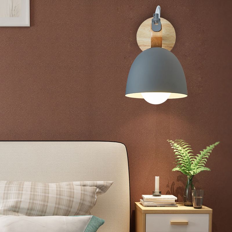 MOLTO MOLTO DOMA DOME SCONCE SOGGIORO ANGOLO REGOLABILE 1 Luce da parete in stile Nordico