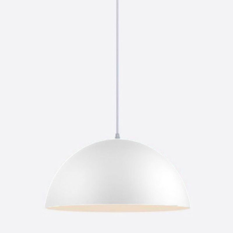 Dome Restaurant Drop Colgante de estilo moderno 1 Luz de techo colgante de luz
