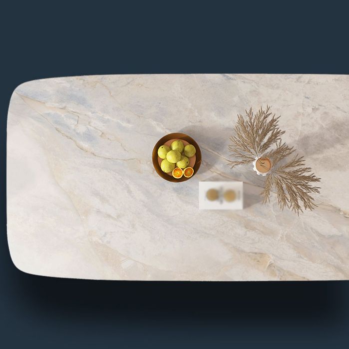 Glam 1/4/5/7 Pieces Dining Set Sintered Stone Dining Table Set for Dining Areas