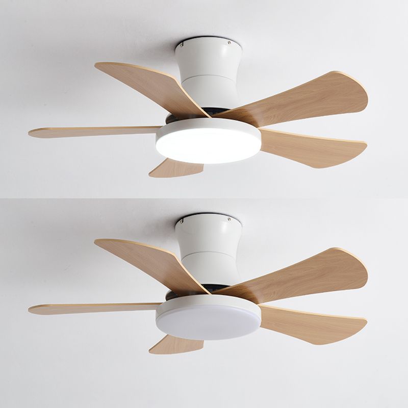 Moderne Deckenlüfterbeleuchtung Metal 1 Licht Deckenventilator Lampe für Kinderzimmer