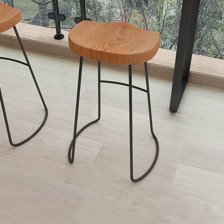 Modern 1/4 Pieces Bar Table Set Rectangle Pine Wood Counter Table with Stools for Balcony