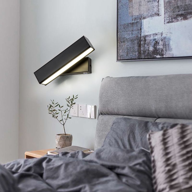 Quadratische Form Metallwand Licht moderne 1-Licht-Wandmontageleuchte