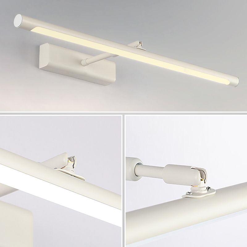 Apparecchi di illuminazione a parete lineare Modern Metal 1 Luce Sconcetto Luce