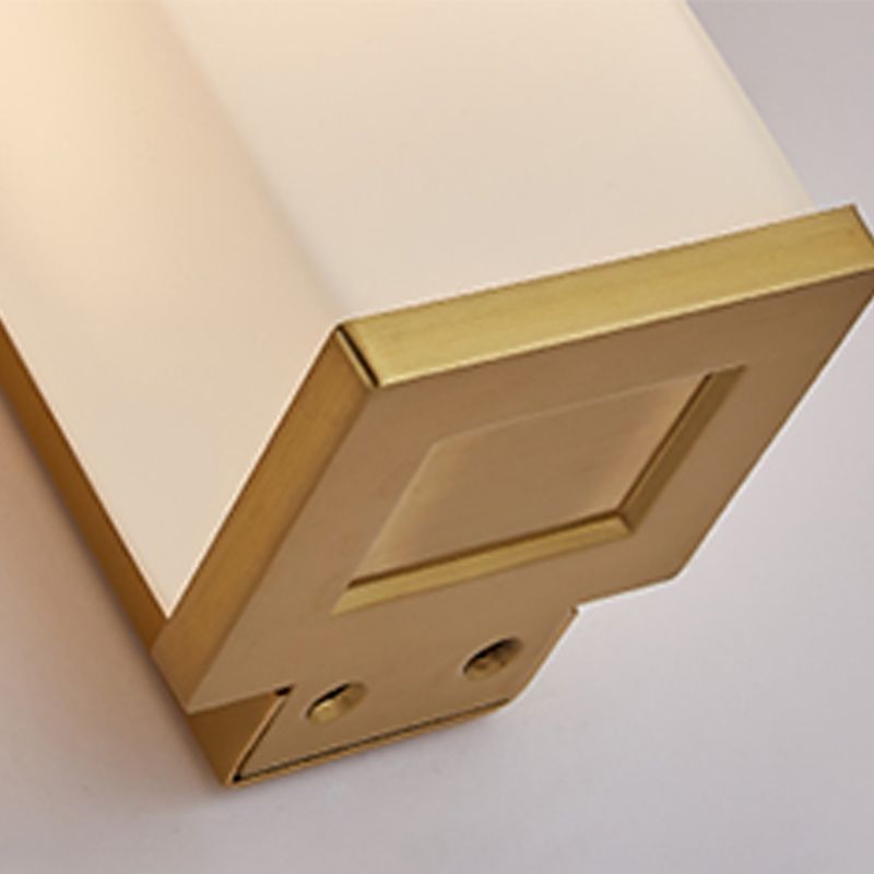 Contemporary Style Wall Mount Lamp Glass Wall Sconce Light for Living Room