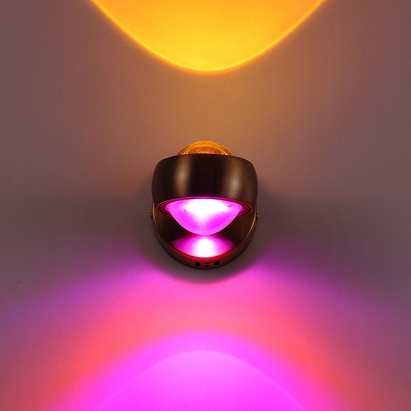 Luminaires d'éclairage à balles contemporaines Metal 2 lumières Mur