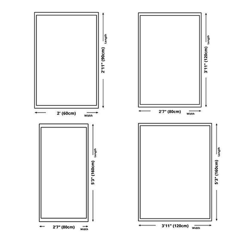 Traditional Carpet Medallion Print Polyester Indoor Rug Stain Resistant Area Rug for Home Decor