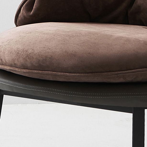 Solid Color Accent Room Chair Mid-century Living Room Lounge Chair
