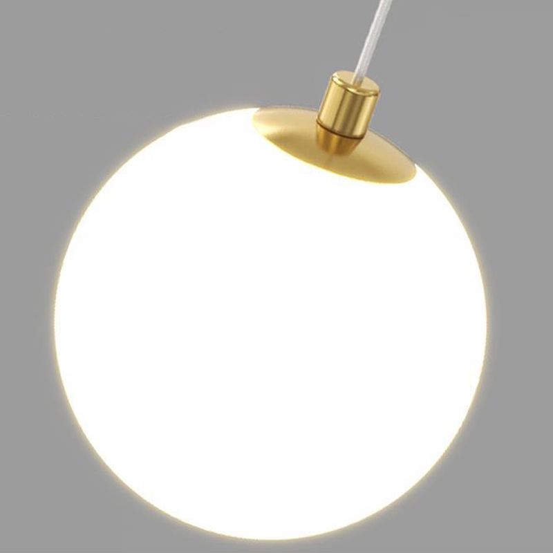 5-Light Modernism Kitchen Island Lighting Golden/Black/Blue LED Island Pendant Lighting