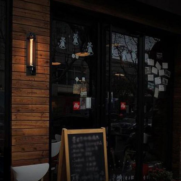 Stile industriale Accensione rettangolare SCONCE METALI