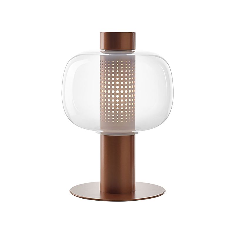 Postmodern Eye Caring Desk Lamp Minimalist Glass Lamp for Study Bedroom Sitting Room