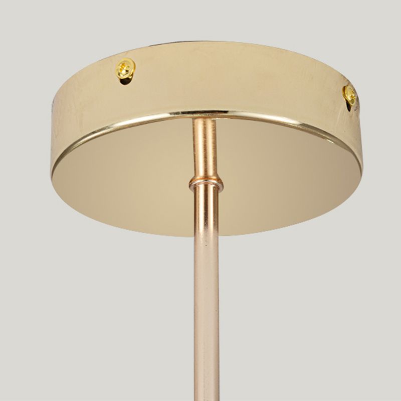 Contemporary Flush Mount Light Simple Flush Mount Ceiling Light Fixture with Glass Shade