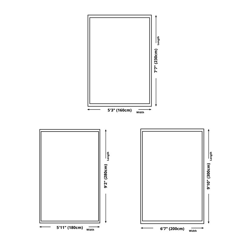 Black Modern Rug Polyester Circle Indoor Rug Non-Slip Backing Rug for Home Decor