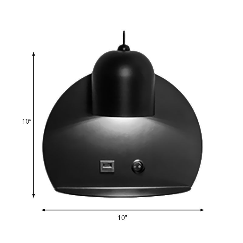 Supporter Design Metal Wall Lighting 1 Light Modern Simple Wall Lamp for Study