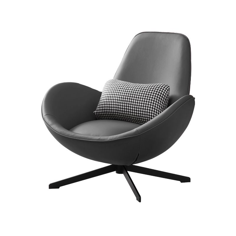 Accent Chair 33.46" L x 31.88" W x 32.67" H Arms Included Lounge Chair for Living Room