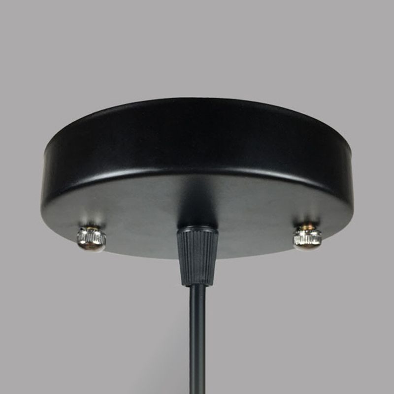 1-Light Cage Shade Pendant Light Vintage Industrial Style Metal Pendant Light for Dinning Room