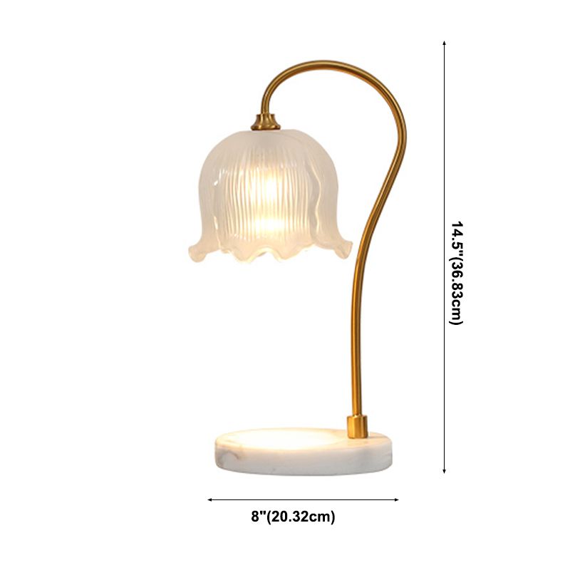 Gold Flower Table Light Modern Aromatherapy Melting Wax Table Lamp (Without Aromatherapy Candles)