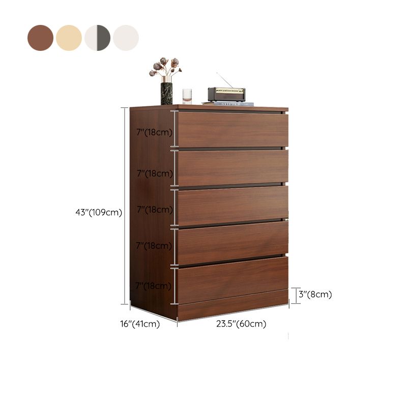 15.99-inch W Manufactured Wood Storage Chest Contemporary Dresser