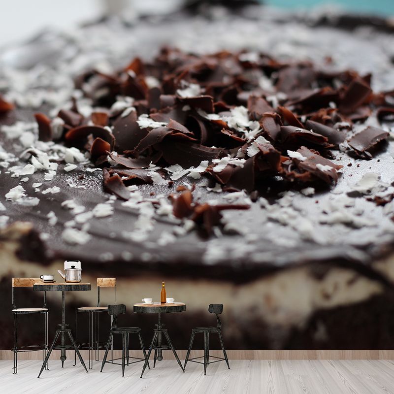 Sweet Cake Wall Murals Contemporary Photography Style Wall Art for Cake Shop