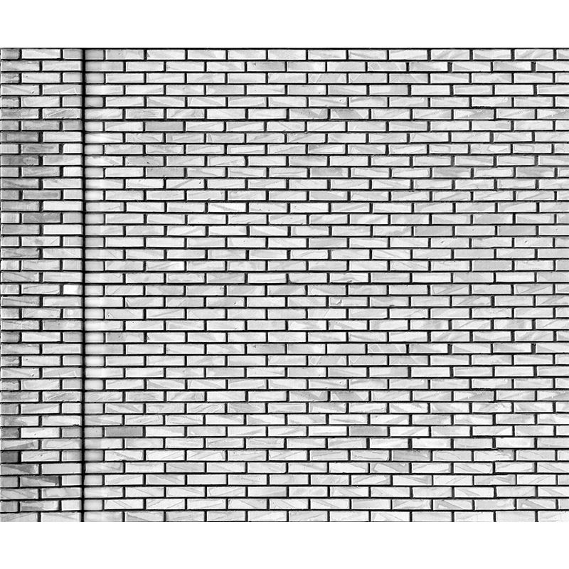 Whole Brickwork Wall Mural Light Color Non-Woven Wall Art for Home Decor, Custom Made