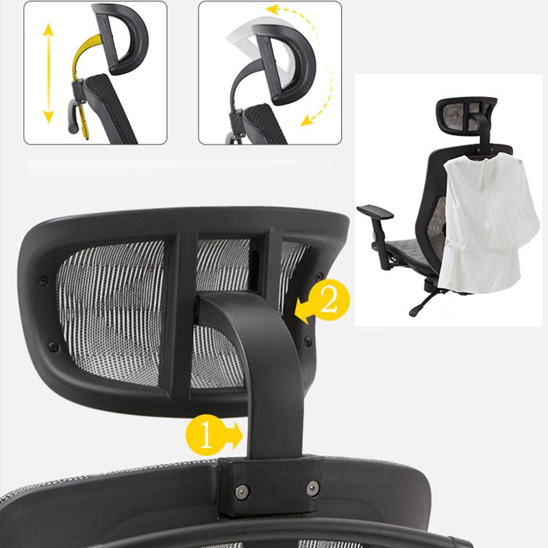 Executive Swivel Office Chair Modern High Back Working Chair with Wheels