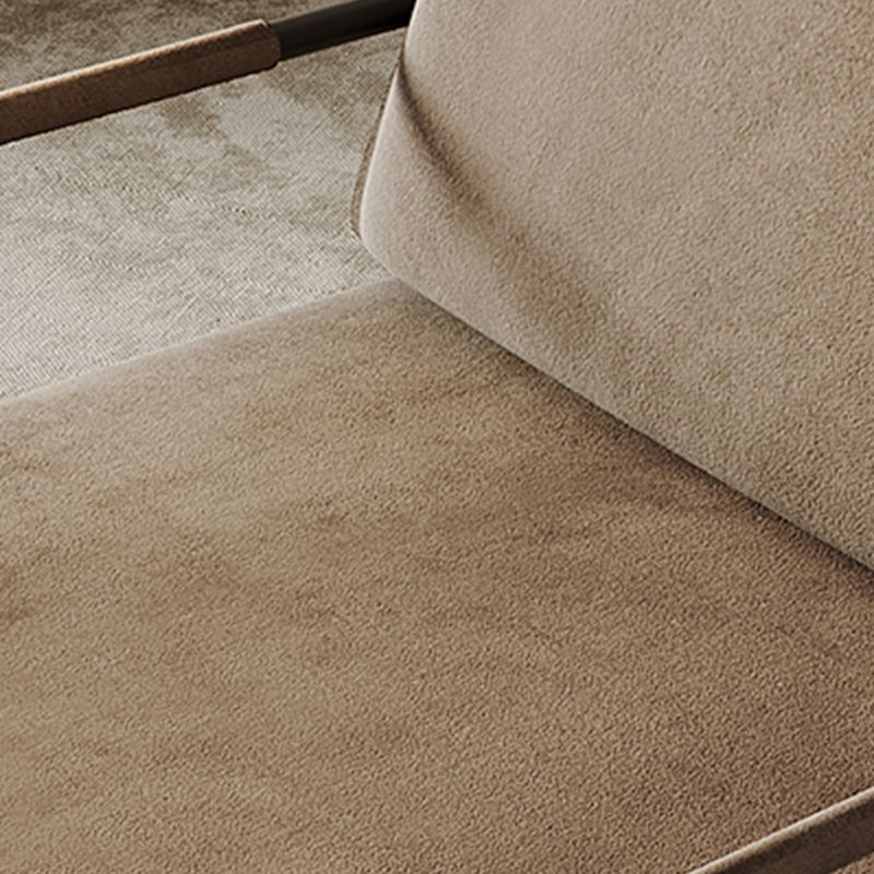 Contemporary Arm Accent Chair Modern Cushion Back Accent Chair