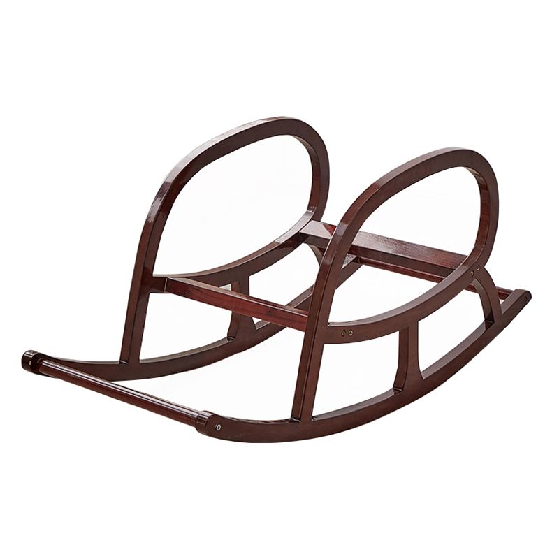 Living Room Rocking Chair Fabric Tufted Removable Cushions Solid Modern Rocking Chair