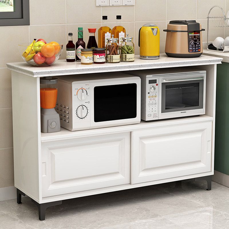 Marble Kitchen Island Table Rectangular Home Dining Prep Table