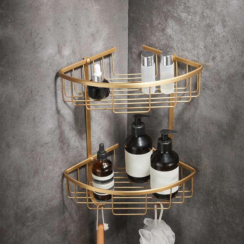 Traditional Brushed Brass Bathroom Accessory As Individual Or As a Set