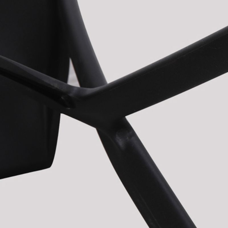 Nordic Stackable Bar-stool Plastic Counter Bar Stool for Home