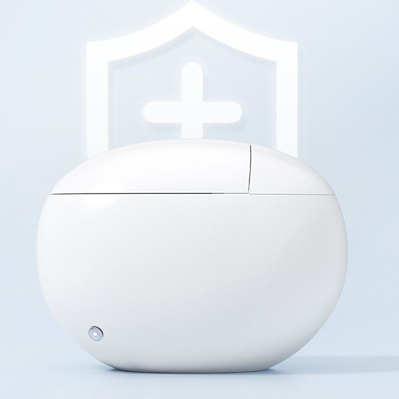 Modern Cotton White Floor Mounted Urine Toilet Siphon Jet Toilet Bowl with Toilet Seat