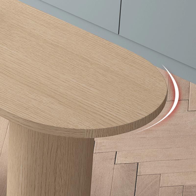 Modern Bar Table Set 1/3 Pieces Pine Wood Counter Table with High Stools for Balcony